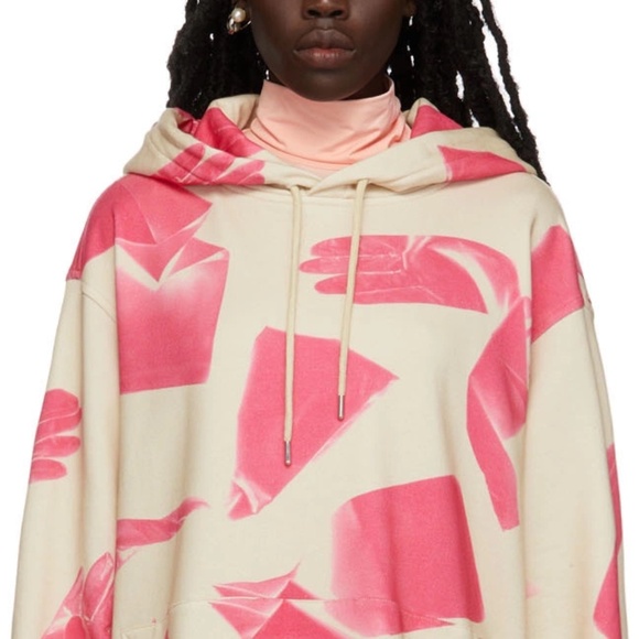 Dries Van Noten Hasper Gloves Oversized Hoodie Size M - Picture 3 of 14